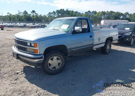 1989 Chevrolet Gmt-400 K1500 z USA, uszkodzony, nr VIN 1GCDK14K3KE243658